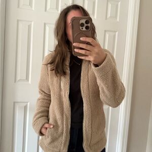 Calvin Klein Tan Sherpa Jacket